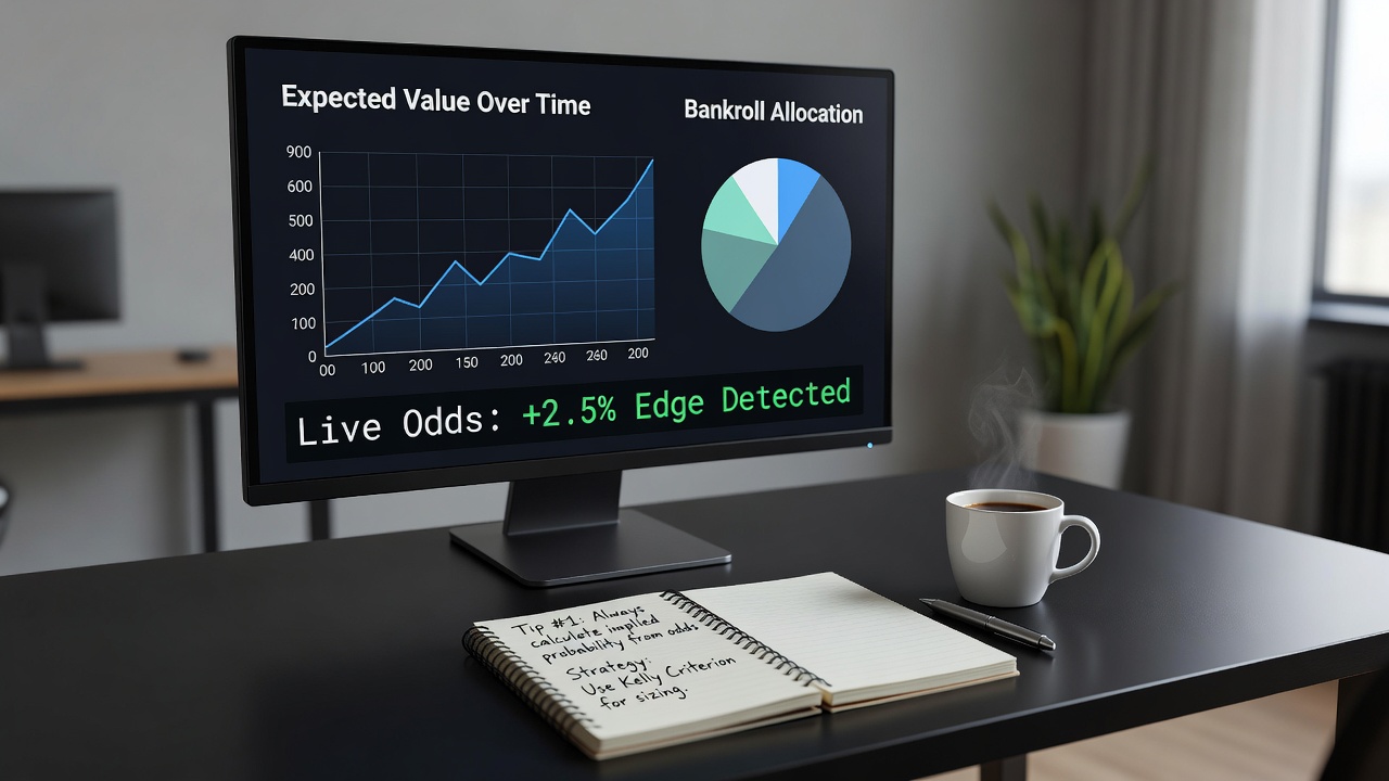 Mobiel scherm met live sportdata feeds en weddenschapsopties voor realtime analyse