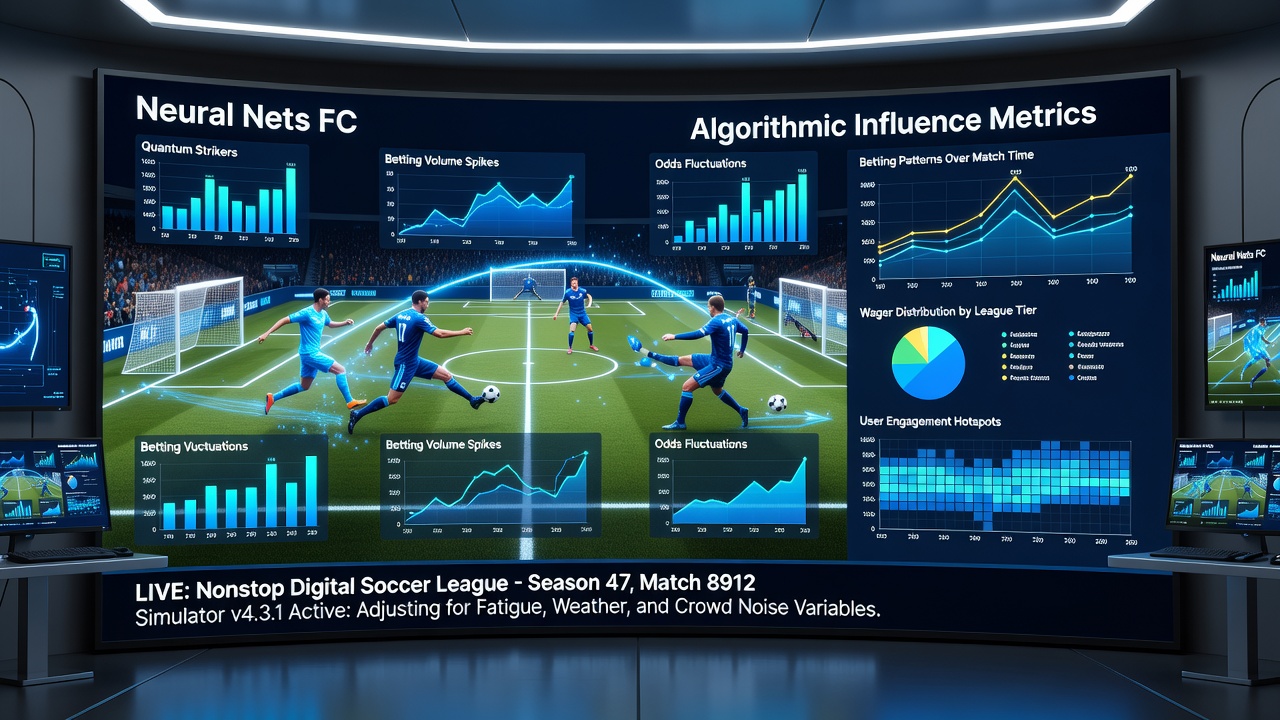 Analyse van betting data en algoritmische invloeden in virtuele soccer leagues